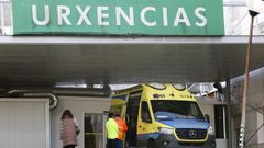 Hospital Arquitecto Marcide, donde fue ingresada la mujer
