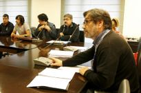 Imagen del pleno de Mi�o celebrado a mediados de este mes. 