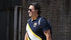 El actor Luis Lorenzo, llegando al juzgado el pasado 30 de junio.