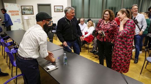 Presentación del poemario del argentino Diego Roel en Rianxo