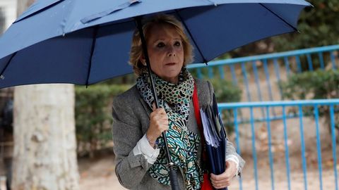 Esperanza Aguirre, expresidenta de la Comunidad de Madrid