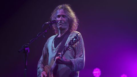 Robe Iniesta en un concierto en el Multiusos do Sar en Santiago en el 2021