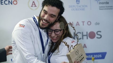 La entrega de premios de lacuarta edicin del Campeonato de Tapas y Pichos de Galicia, en imgenes
