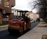 Las m�quinas trabajaron en Os Tilos durante toda la jornada de ayer.