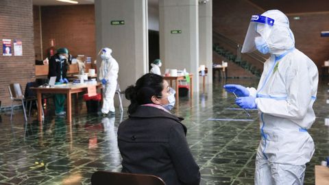 Cribado en el Campus de Lugo