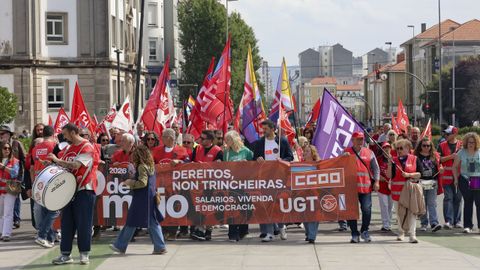La manifestaci�n de UGT y CC.OO.
