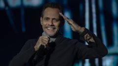 Marc Anthony, en el concierto del monte do Gozo en el 2022