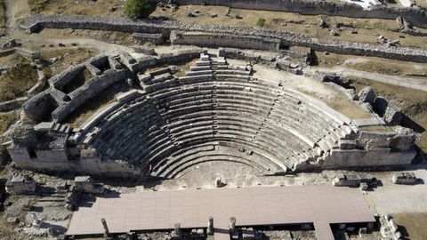Teatro romano de Segóbriga, en Saelices (Cuenca)