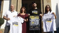 <span lang= gl >Julio Alcalde, Sol Agra, Rom�n Casta�o e Ana Vidal presentaron a iniciativa en Rianxo</span>