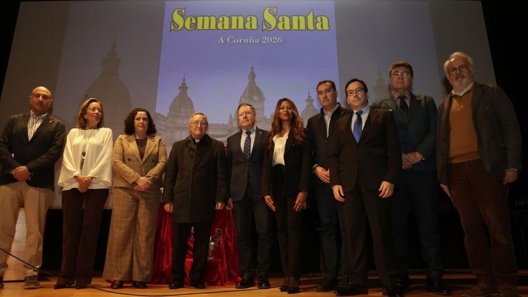 Presentaci�n de la programaci�n de la Semana Santa en A Coru�a