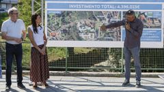 Presentaci�n del nuevo acceso al CHUO organizada por la Xunta.