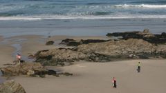 Playa de Fontela-Balea, en Barreiros