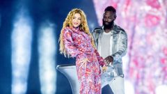 La cantante Shakira, durante el primer concierto de su residencia en Espa�a