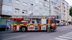 Los bomberos tuvieron que ventilar la casa