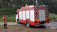 Bomberos de Viveiro (imagen de archivo)