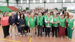 Comida solidaria contra el c�ncer en Cee, en una imagen de archivo