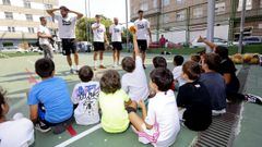 Imagen de uno de los campamentos deportivos organizados por el Ayuntamiento de A Coru�a