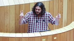 Ant�n S�nchez, de En Marea, en el Parlamento