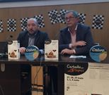 El presidente de Axober y el alcalde en la presentaci�n