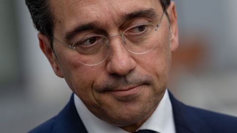El ministro de Asuntos Exteriores, Uni�n Europea y Cooperaci�n, Jos� Manuel Albares.