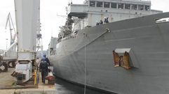 El futuro Buque de Aprovisionamiento en Combate (BAC) est� basado en el Cantabria