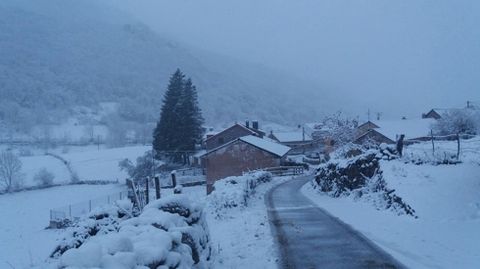 Nieve en Somiedo
