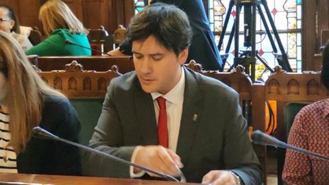 Borja S�nchez, en la Junta