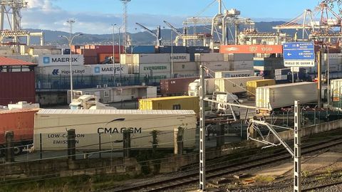 Imagen de la zona de Guixar del Puerto de Vigo