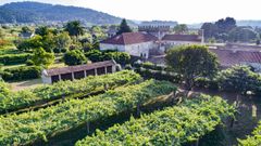 Imagen del Pazo Torre Penelas, donde se ubica la bodega del mismo nombre