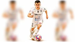 Turbi, canterano de O Parrulo y jugador de Primera Divisi&oacute;n de f&uacute;tbol sala.