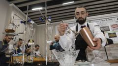 Edici�n pasada de los campeonatos que congregan en Foz a baristas profesionales y a alumnos de escuelas de hosteler�a