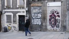 Vandalismo en el barrio hist�rico
