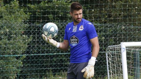 Koke Vegas ha sido suplente de Dani Gim�nez en las quince jornadas disputadas