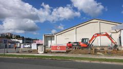 El supermercado de Lidl ubicado en A G&aacute;ndara ya est&aacute; en obras.