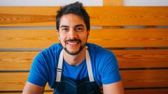 Cristian Santiago, chef y responsable del restaurante Marea, en el centro de Cari�o