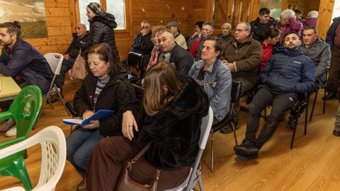 Encuentro vecinal celebrado en Soesto, Laxe