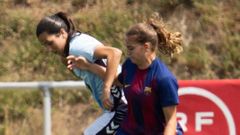 As Celtas alcanzaron los cuartos del Torneo Juvenil de la RFEF en Sanxenxo, pero no tuvieron opci�n ante el Barcelona.