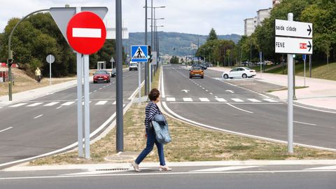En la imagen, el nuevo tramo que acaba de abrirse al trfico este mircoles