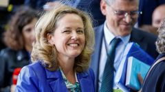 La ministra de Economa, Nadia Calvio