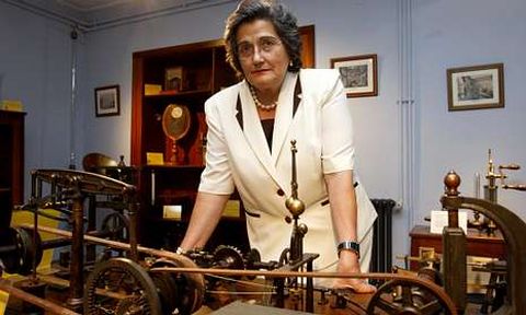 Rosario Heras visit� Ourense para participar en las jornadas de termof�sica.