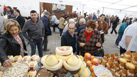 Primer d�a de la Feira do Queixo de San Sim�n da Costa en Vilalba
