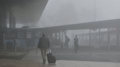 Imagen de archivo de niebla en Alvedro
