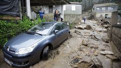 Inundaciones por toda Galicia tras el paso de un nuevo frente