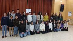 Imagen de los alumnos de las Josefinas de Ourense realizaron numerosos proyectos.