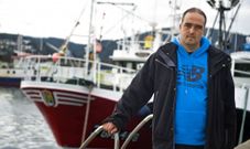 Villar botou unha semana acampado diante da Conseller�a do Mar. 