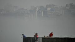 A Coru�a amaneci� cubierta de niebla el primer lunes de agosto