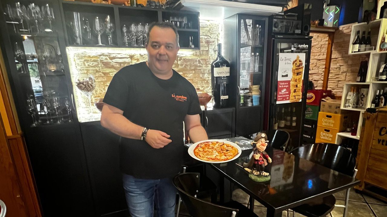 La pizza de pulpo de un forcaricense que enamoró a Cocituber