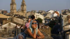 El eclipse atrajo a muchos turistas a la provincia