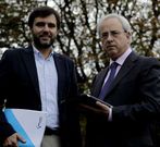 Jorge Borrajo y Antonio �lvarez participan en el encuentro. 