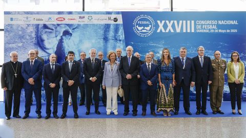 La reina Sofía preside el acto de clausura del Congreso de los Bancos de Alimentos.